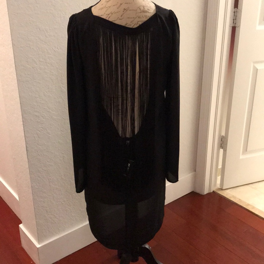 Express Black Mini Dress